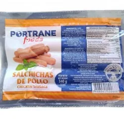 salchicha de pollo 