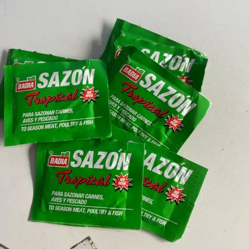 Sazón tropical 10 pqts 
