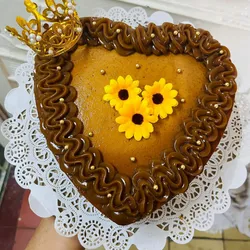 Choco Flan de Corazón