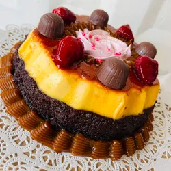 Mini Choco flan