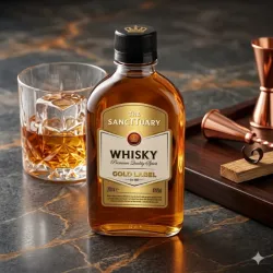 2 Botellitas pequeñas de whisky x 3 USD