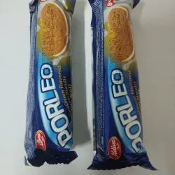 2 paquetes de galletas Porleo x 1 USD