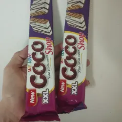 2 paquetes de sorbetos Coco Shop x 1 USD