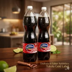 2 pomos de refresco de gas x 5 USD 