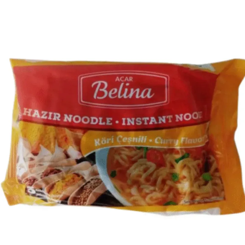 5 paqueticos de sopa instantánea condimentada x 5 USD 