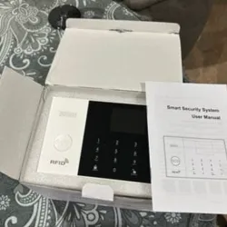 Alarma para puertas con pantalla táctil