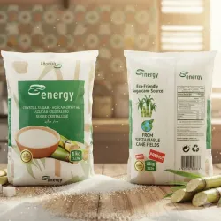 2 bolsas de azúcar blanca (1 kg c/u )