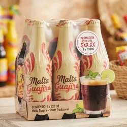 Blíster de 6 pomitos de malta Guajira