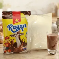 Bolsa agranel de leche entera en polvo (500 g) + Estuche de chocolate en polvo (350 g)