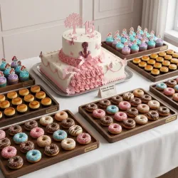 Buffet de cumpleaños ( dulces para 50 personas)