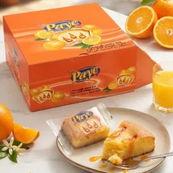 Caja de 24 panquecitos Paye de naranja