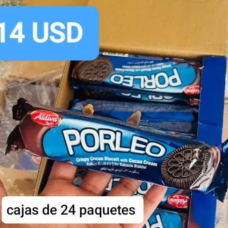 CAJA DE GALLETAS PORLEO ( 24 ud ) 