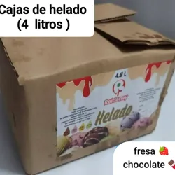 CAJA DE HELADO ( 4 L ) 