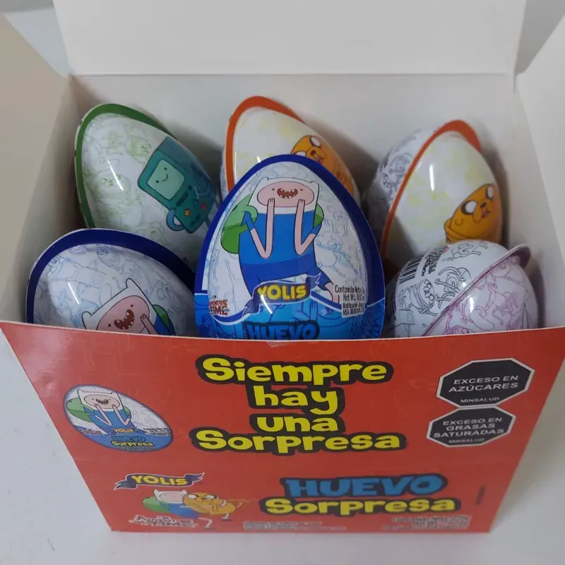 Caja de huevos sorpresa ( 12 unidades)