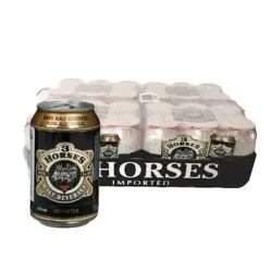 Caja de malta importada 3 Caballos (24 latas)