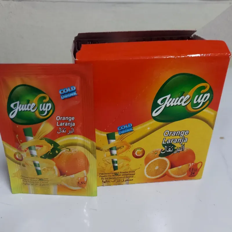 Caja de paqueticos de refresco ( trae 24 paquetes)