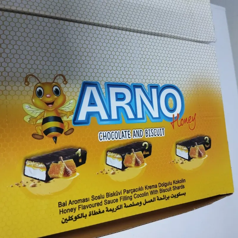 Caja de Petel Arno rellenos de chocolate y galleta ( 24 unidades)