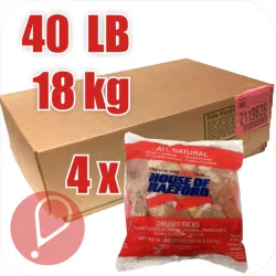 CAJA DE POLLO DE 40 LB (MUSLOS) 