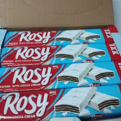 Caja de sorbetos Rosy rellenos con crema de chocolate (24 unidades)
