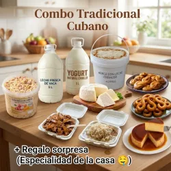 COMBO TRADICIONAL CUBANO( por encargo de 2-3 días )