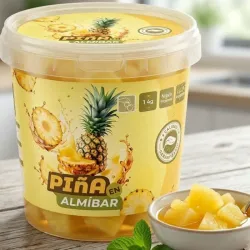 Dulce de piña en almíbar