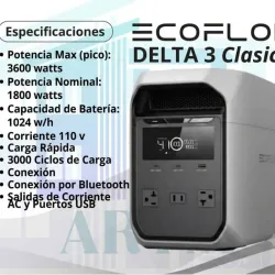 Ecoflow delta 3 clásica
