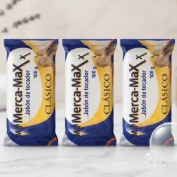 3 jabones de baño ( 100g c/u)