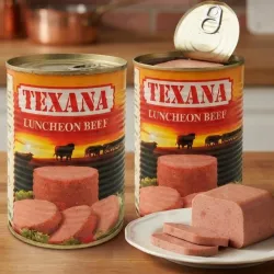 2 Latas de carne de res TEXANA
