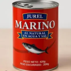 LATA DE SARDINA AL NATURAL ( 425 g ) 