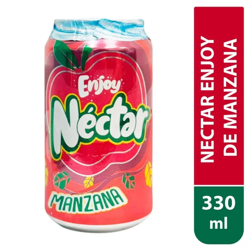 Latas de Nectar de jugo MANZANA ( 12 Latas ) 