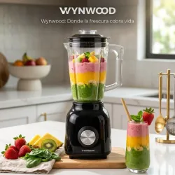 Licuadora de vaso plástico (1.6L )
