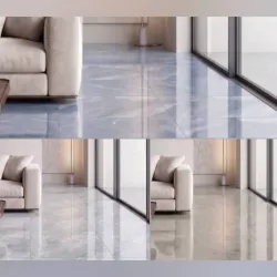 Losas de porcelanato (60 × 60cm)