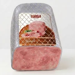 Medio bloque de jamón prensado
