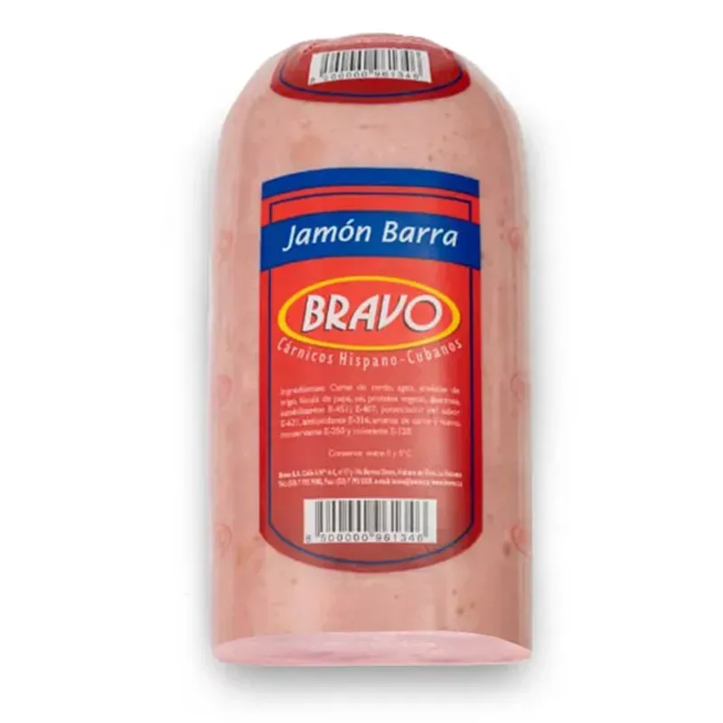MEDIO TUBO DE JAMÓN BRAVO BARRA ( 6.5 libras)