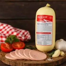 Mortadella al ajo de 400g POLSKAMP