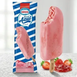 Paleta de helado Nestlé fresa