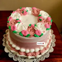 Panetela sencilla de capuchino 