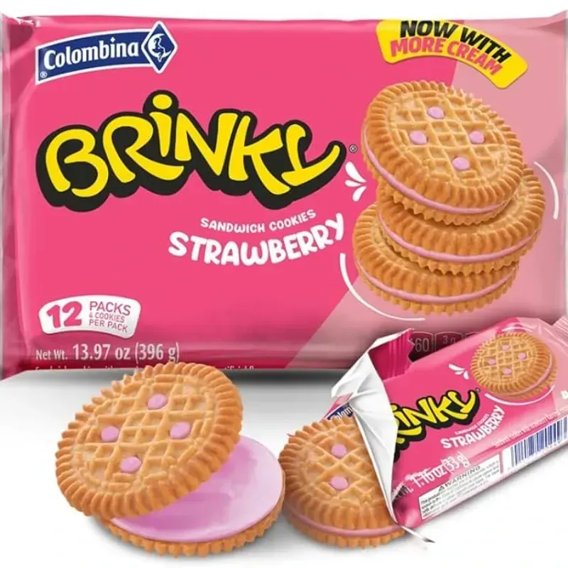 Paqt de galletas BRINKY Fresa 