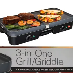 Parrilla grill (3 en 1)