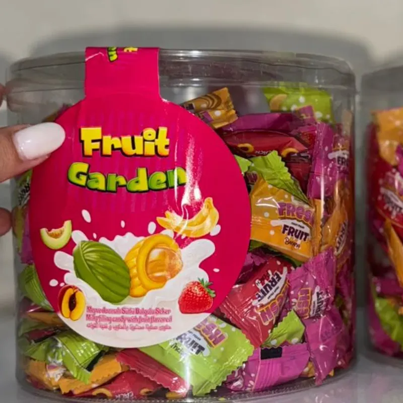 Pote de caramelos de frutas ( trae 223 )