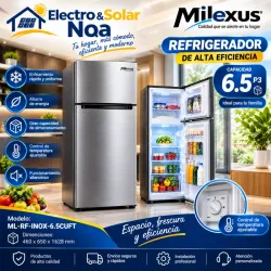 Refrigerador 6.5 p³ Milexus
