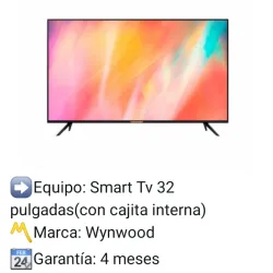 Smart TV 32" CON cajita interna