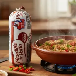 2 tubos de Picadillo de pollo x 3 USD 