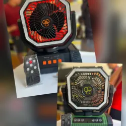 Ventilador recargable