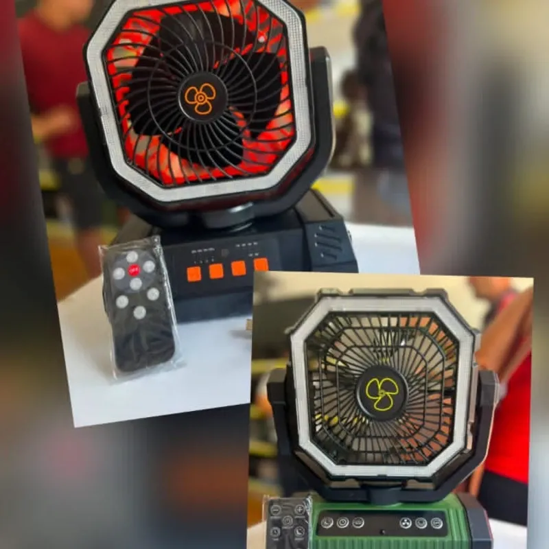 Ventilador recargable