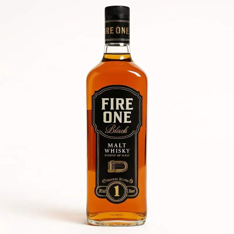 Whisky - FIRE ONE Black 1LT 