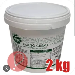 Cubeta de queso crema
