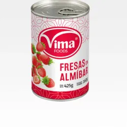 Fresas en almibar 