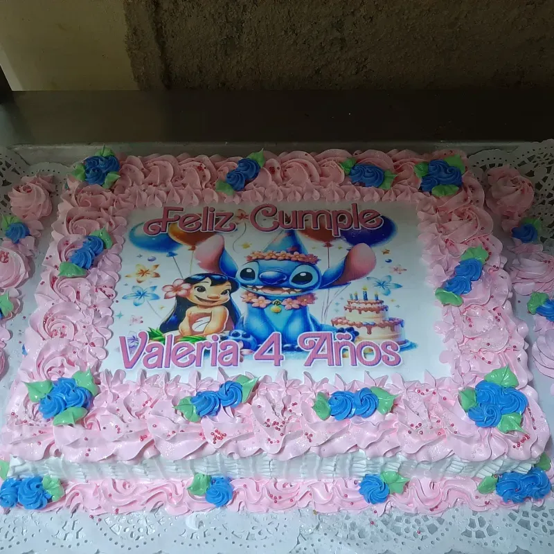 Kake decorado 