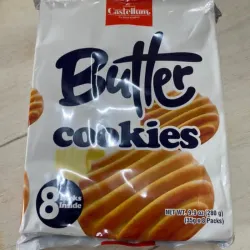 Paquete de galletas butter cookies